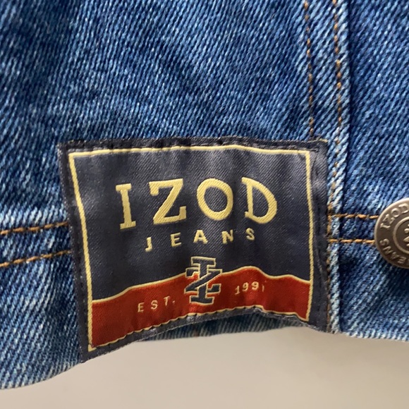 IZOD Denim Authentic Classic 90s Jeans Jacket - Picture 9 of 11